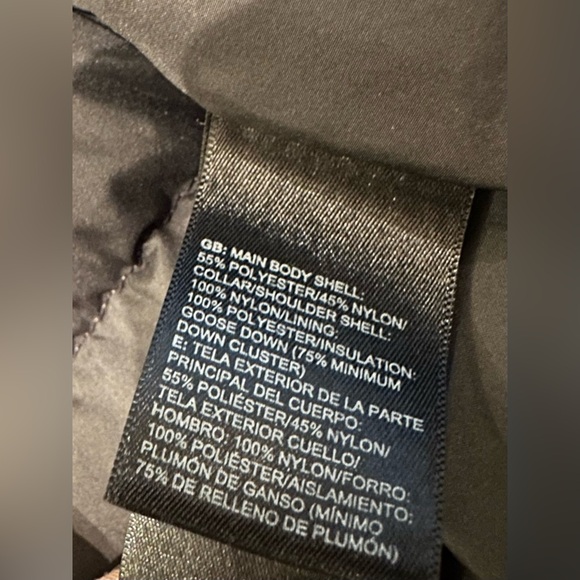 The North Face Dark Grey Nuptse 700 Vest Men’s Size Large - Picture 6 of 7